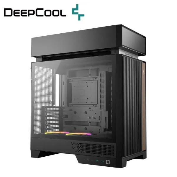 DeepCool｜ディープクール Mini-ITX / Micro-ATX / ATX対応 ミドルタワー型PCケース CL660(ブラック) R-CL660-BKNNA0-G-1 返品種別B