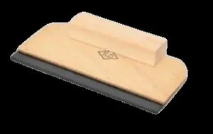 【ポイント10倍】【直送品】 KLASS(極東産機) ゴム刷毛(平目)(幅 250mm) 握り 26-0586