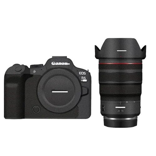 Mebont カメラレンズ保護フィルム Canon EOS R6 Mark III + RF 24-70mm F2.8 L IS USM 対応 カメラレンズセットに適合する保護装飾ステッカーで、耐擦傷性、耐摩耗性を備えたカメラレンズスキン保護フィルム、迷彩