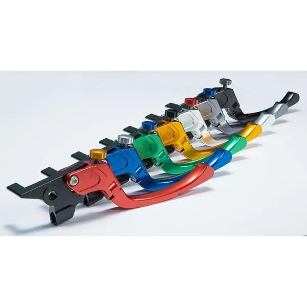 U-KANAYA ユーカナヤ クイックタイプ ミドルアルミビレットレバーセット レバーカラー：ブルー / アジャスターカラー：ブラック XJR400R XJR400 YAMAHA ヤマハ