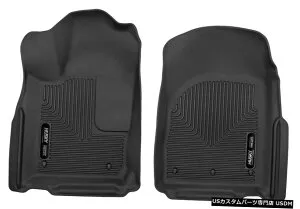 Floor Mat 2011-20グランドチェロキー/デュランゴのハスキーX-Actコントゥアフロントフロアライナーマット Husky X-Act Contour Front Floor Liner Mats for 2011-20 Grand Cherokee/Durango 【並行輸入品】