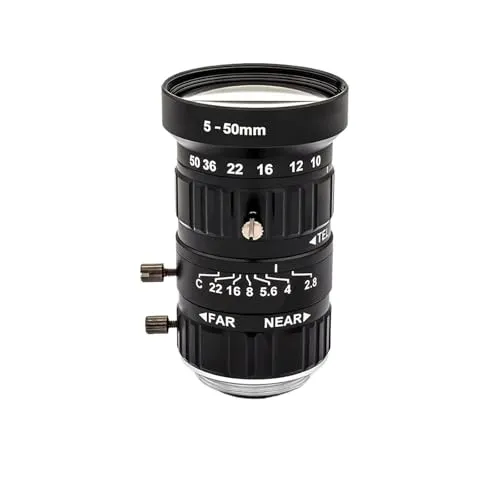 CSマウント バリフォーカルレンズ 2.8-12mm 産業用カメラ用(12mp 5-50mm)