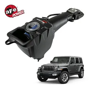 【楽天お買い物マラソン★エントリーでP10倍！】【aFe Power 正規品】19-23y ジープ JL ラングラー L4 2.0L ターボ Momentum GT コールドエアインテーク エアフィルター Pro5R フィルター(湿式) 50-70035R エ