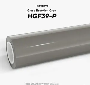 KKVINYL HyperPRO カラーPPF Gloss Brooklyn Gray HGF39-P(1.52mx15m)