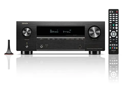 デノン Denon AVR-X3800H 9.4ch AVサラウンドレシーバー 8K Ultra HD、HDR10+、IMAX Enhanced、Auro-3D、11.4chプロセッシング対応 /ブラック AVR-X3800HK
