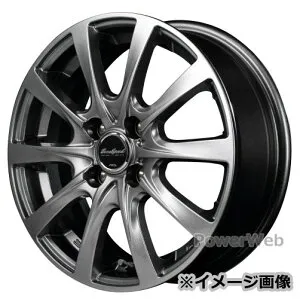 [ホイール1本(単品)] MID EuroSpeed F10 メタリックグレー 13インチ×4.0J PCD：100 穴数：4 インセット：43