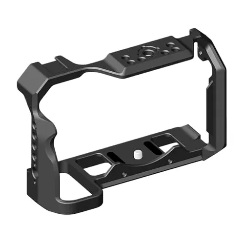 Z6III フルカメラケージ保護フレーム、Compatible for Nikon Z6III Z6II Z7II Z6 Z7 Z5 DSLRスタビライザーリグコールドシュー 3/8インチ対応、Compatible for Arriライトスタンド対応、カメ