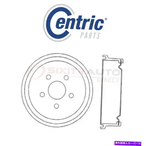 Brake Drum 1983年から2002年のChevrolet Cavalier 2.0L 2.2L 2.3L 2.4L 2.8L XNの中心ブレーキドラム Centric Brake Drum for 1983-2002 Chevrolet Cavalier 2.0L 2.2L 2.3L 2.4L 2.8L xn【並行輸入品】