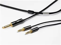 Clear force Ultimate 3.5φ Slim body double 4.4φ 4.4mmバランス(5極)⇔ミニプラグx2 [1.2m]