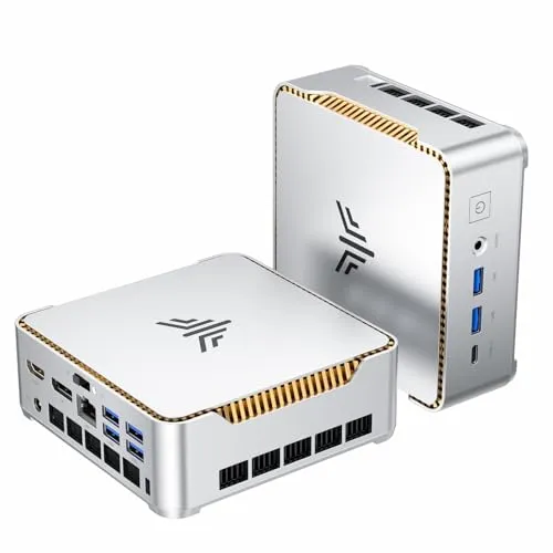 NiPoGi ミニpc Ryzen 4300U 【2026新登場・3500Uより速い】 最大3.7GHz 16GB+256GB Windows11 Pro ミニパソコン minipc 4K×3画面出力 フル機能Type-C USB3.2x6 HDMI2.0