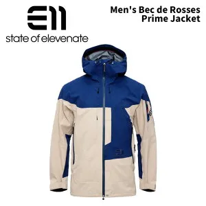 STATE OF ELEVENATE ステートオブエレベネート ウェア Men's Bec de Rosses Prime Jacket 25-26モデル ジャケット