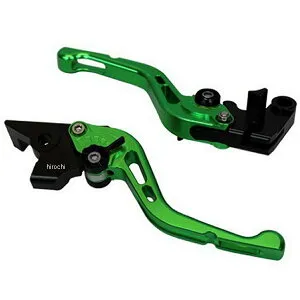 【メーカー在庫あり】 ユーカナヤ U-KANAYA ビレットレバーセット GPタイプ ショート KSR PRO 緑 KA070-011-0607 JP店