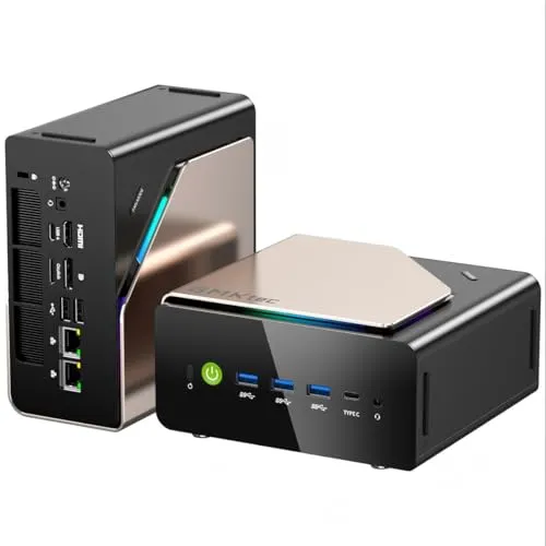 GMKtec EVO-T1 AIミニPC【第14世代 96GB DDR5メモリ＋2TB M.2 NVMe SSD】Intel Core Ultra 9 285H/Arc GPU 140T搭載/Oculink対応 eGPU拡張/USB4・HDMI2.1・DP