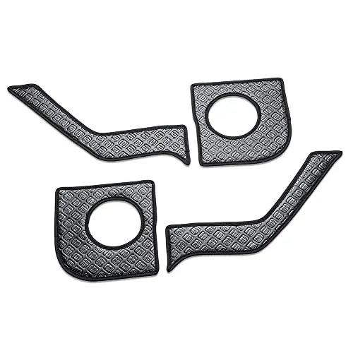 DAD ギャルソン LA900/910S タフト TAFT D.A.D ドア キックガード 2列目用 左右セット [モノグラムレザー] GARSON KG074-02-02