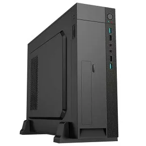 KEIAN 300wSFX電源内蔵 MicroATX/ITX対応スリムPCケース KX-M02