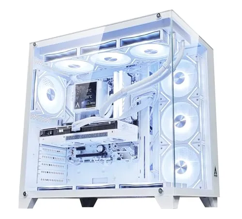 NEWLEAGUE ゲーミングデスクトップパソコン 特選エントリーモデル Ryzen 5 5500 / RTX3050 / 32GB / NVMe SSD 1TB / 550W電源ユニット / Windows 11 Pro/WPS Office/水冷クーラ