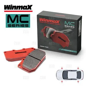 Winmax ウインマックス MCシリーズ (MC3/前後セット/センサー無) フォルクスワーゲン ジェッタ5 1KCAV 09/1～10/12 (MC3-769/MC3-848