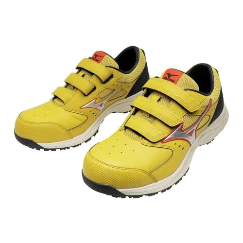 [資材プラス] ミズノ mizuno 安全靴 作業靴 オールマイティ 【F1GA2601】 LS3 22L [45] イエロー×シルバー 27.0cm