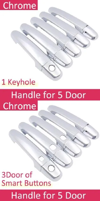 クローム サイド ドア ハンドル カバー トリム 適用: トヨタ RAV4 XA30 2006～2012 ハンドルボタンなし・ハンドル 3ボタン AL-NN-2425 AL