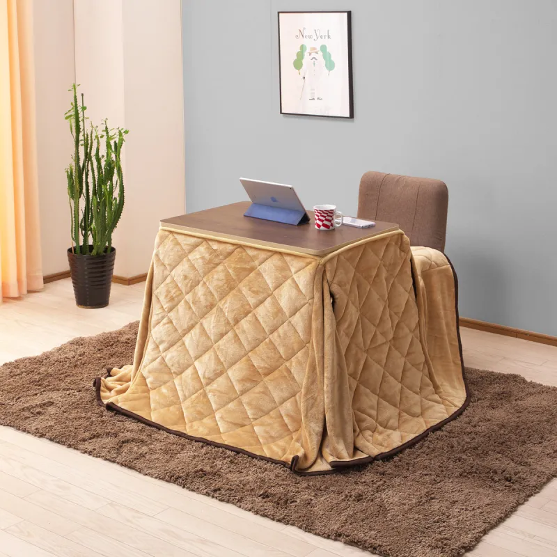 パーソナルこたつセット 1人用 幅700 奥行500 高さ400 670 テーブル