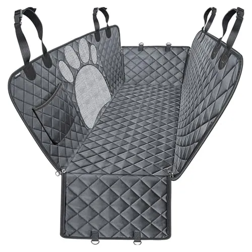 車ペットシート トヨタライズ/RAV4/C-HR/bZ4X/MR-S/86 GR86/スープラDB系/bB 対応 ペットドライブシート 犬ドライブシート後部座席 シートカバー 防水 防汚 耐磨耗 滑り止め 後部座席用 全包保護マット 折りたたみ 収納便利