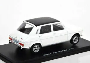 【送料無料】ホビー 模型車 車 レーシングカー ミニチュアカーvoiture miniature simca 1200 special de 1973 124 blanc avec toit noir
