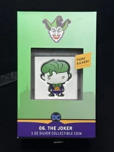 2020年 ニウエ 1オンス 純銀 0.999 チビコレクタブル ジョーカー型コイン