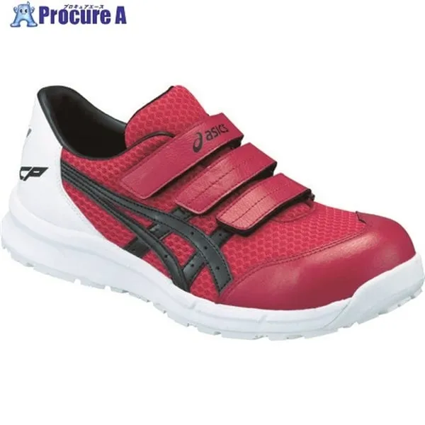 アシックス ウィンジョブCP202 クラシックレッド×ブラック 26.0cm FCP202.2390-26.0