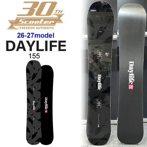 [予約商品] 26-27 スクーター スノーボード SCOOTER DAYLIFE デイライフ 30周年特別デザイン 155cm 曽根和広 フリーラン スノボ 板 日本正規品 2026 2027