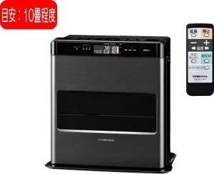 コロナ：石油ファンヒーター(リモコン付)(グランブラック)/FH-CWZ36BYG-KG