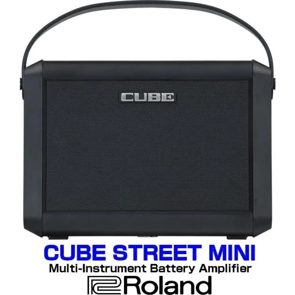 《※入荷しました。 在庫あります。》 Roland CUBE STREET MINI Multi-Instrument Battery Amplifier ローランド ギター マイク キーボード バッテリー・アンプ