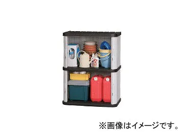 アイリスオーヤマ/IRISOHYAMA ミニロッカー ML-1200V ブラック ML1200V(3558037) JAN：4905009722044