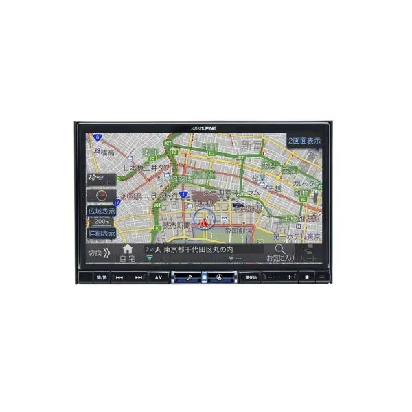 アルパイン ALPINE カーナビ 8インチ 8型 ビッグX BIGX 汎用タイプ X8NX2 2026年モデル(2025年度版地図)