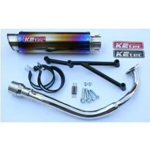 K2-tec アドレスV125/S GP-R 年式 2008年までアドレス125/G（O2センサー無） 仕様 STD チタンサイレンサー 出口形状 M1タイプ 8v125-gpsm-ti ケイツーテック マフラー本体 アドレスV125/S アドレスV1…