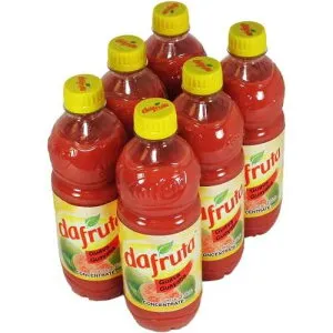 Dafruta グアバ液体濃縮物 - 16.9 液量オンス 500ml、6 パック Dafruta Guava Liquid Concentrate- 16.9 FL.OZ 500ml, 6 Pack