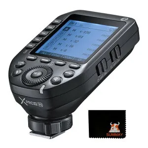 Godox XProII-N TTL ワイヤレス フラッシュ トリガー 1/8000s HSS、TCM 瞬時切り替え、APP コントロール、32 チャネルの 16 グループ、大型 LCD ディスプレイ、安定した信号、応答性、カメラに適し