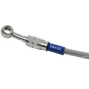 【メーカー在庫あり】 スウェッジラインプロ フロント ブレーキホースキット トライピース 03年-04年 YZF-R6 ステンレス STP313FT HD店