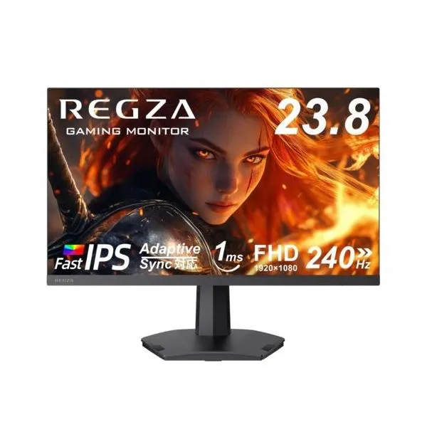 レグザ PCモニター 23.8V型 液晶ディスプレイ ゲーミングモニター フルHD RM-G245R TVS REGZA