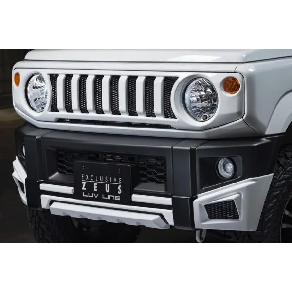 エムズスピード ジムニー JB64W フロントハーフスポイラー ABS 塗装済 2401-1110-zj3 M'z SPEED LUV LINE ラヴライン