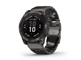 fenix 7X Pro Sapphire Dual Power 010-02778-92 [Ti Carbon Gray DLC/Carbon Gray Metal Band]