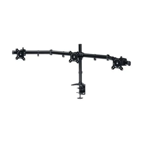 サンワサプライ モニターアーム（3画面・横並び） ブラック CR-LAC312BK 1個