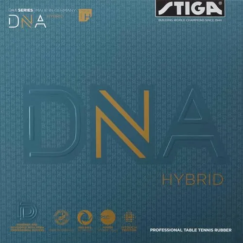 スティガ(STIGA) 卓球 ラバー 裏ソフト DNAハイブリッド H 赤 特厚 MAX 1712120521