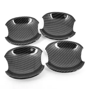 適用: リンカーン/LINCOLN MKX 2007-2013 MKZ ZEPHYR 2006-2012 クローム カーボンファイバー ドア ハンドル カバー ステッカー カーボンファイバー ハンドル・カーボン ボウル AL-RR-1487 Exterior parts for cars