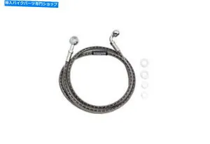 Hoses ステンレス鋼フロントブレーキホース48-1/2インチフィットハーレーデビッドソン Stainless Steel Front Brake Hose 48-1/2 inch fits Harley Davidson【並行輸入品】