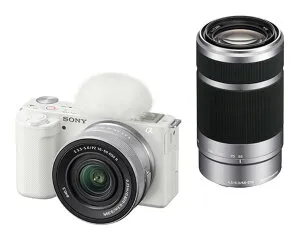 【新品/在庫あり】SONY VLOGCAM ZV-E10X ダブルズームレンズキット ホワイト ソニー レンズ交換式VLOGCAM