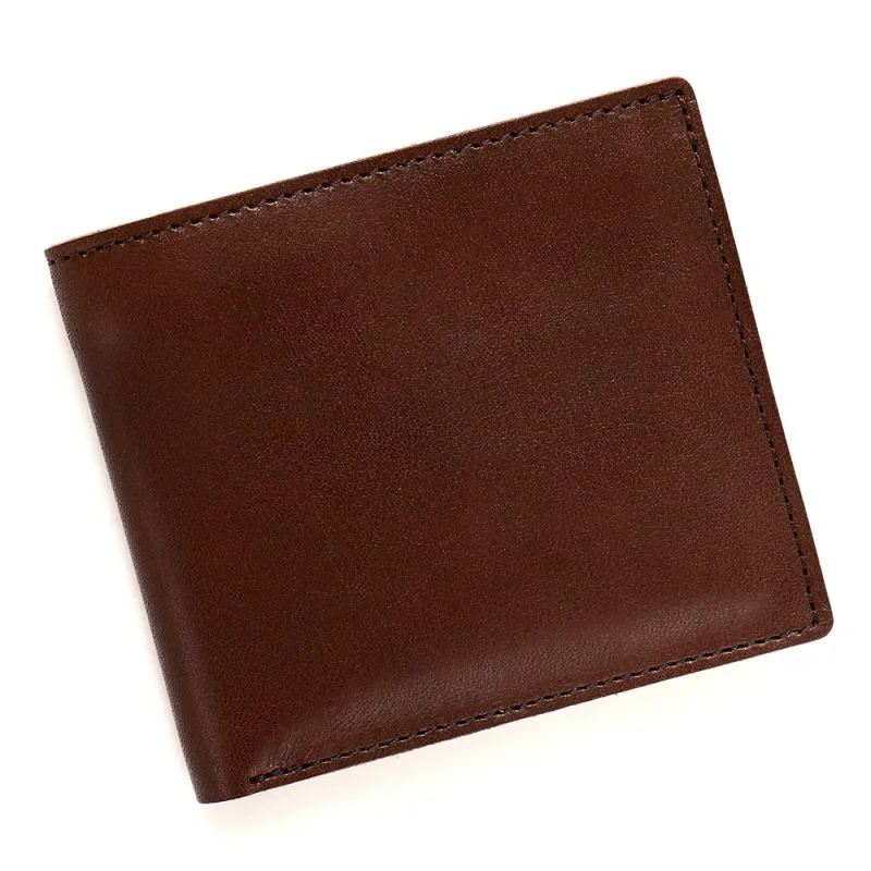 [マルイ]リシェス/栃木レザー(ジーンズ)【二つ折り財布 折り財布 シンプル 本革 レザー】AGILITY/アジリティー アッファ（AGILITY Affa） チョコ(9108)