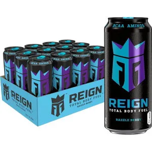 レイン トータルボディフューエル ラズベリー 473ml 12本 REIGN Total Body Fuel, Razzle Berry 16 Fl Oz (Pack of 12) 【お取り寄せ商品】【合わせて買いたい】