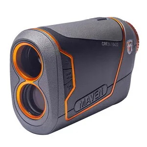 MAVEN 携帯型レーザー距離測定器 CRF2400 赤 / 黒ディスプレイ 226g軽量コンパクト 2,400m測距 オレンジ ASNCRF1|パソコン オフィス用品 計測器
