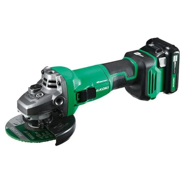 (あすつく 平日13時まで 限定特価)HiKOKI 10.8V 100mm コードレスディスクグラインダ G1210DA(2LSK) ※バッテリー(BSL1240M)2個・充電器・ケース付き