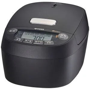 タイガー TIGER 炊飯器 5.5合 炊きたて 圧力IHジャー 遠赤5層土鍋蓄熱コート釜 オフブラック JPV-X100KO